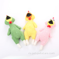 Куриные плюшевые плюшевые игрушки для домашних животных продуктов